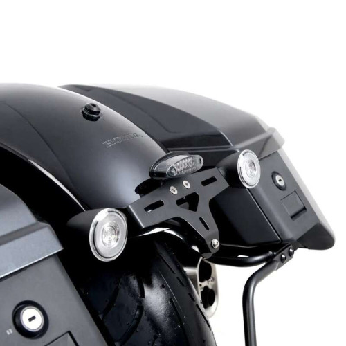 Portamatrículas R&G RACING Tail Tidy - Negro
