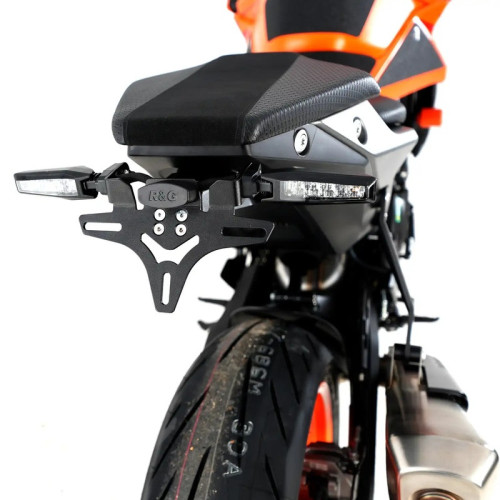 Portamatrículas R&G RACING Tail Tidy - Negro