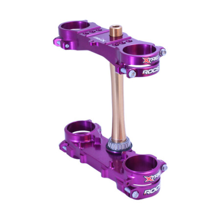 Tija completa XTRIG ROCS Tech offset 25mm - Lila