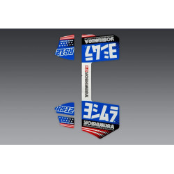 Juego de adhesivos YOSHIMURA RS-12 - Azul