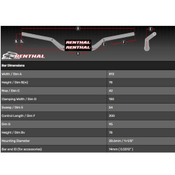 Manillar RENTHAL Fatbar® Street 821-50 KTM Adventure 2