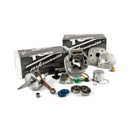 Kit de cilindro + cigüeñal TOP PERFORMANCES Maxi Kit TPR hierro 86,35cc Ø50mm C44mm - Derbi D50B0 / D50B1