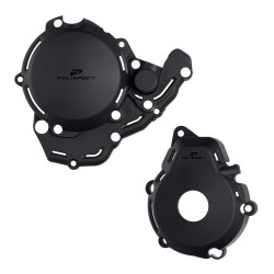 Protector tapa de embrague, encendido y bomba de agua POLISPORT Extreme - Negro
