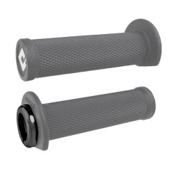Puños ODI Ruffian 2,1 Lock-On 125mm Quad / Moto de agua - Gris / Negro