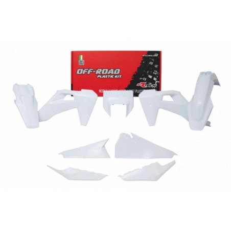Kit de plástica RACETECH (6 pcs ) - Blanco