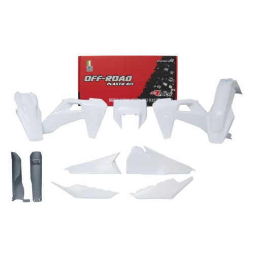 Kit de plástica RACETECH (7 pcs ) - Blanco