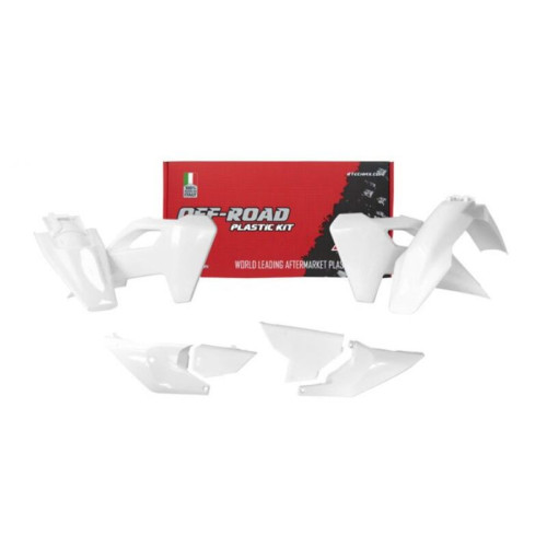 Kit de plástica RACETECH (6 pcs) - Blanco
