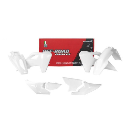 Kit de plástica RACETECH (6 pcs) - Blanco
