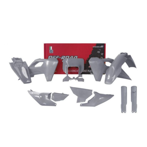 Kit de plástica RACETECH (8 pcs) - Gris