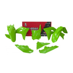 Kit de plástica RACETECH (5 pcs) - Verde