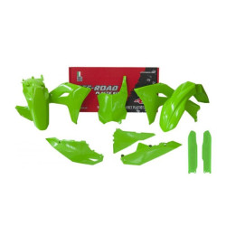 Kit de plástica RACETECH (6 pcs ) - Verde