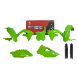 Kit de plástica RACETECH (6 pcs ) - Verde