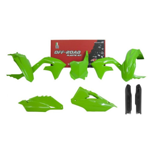 Kit de plástica RACETECH (6 pcs ) - Verde