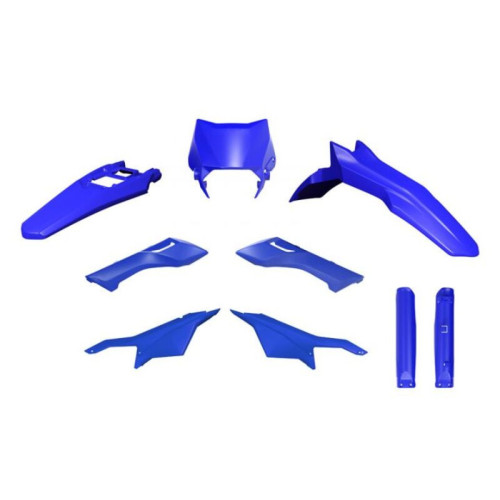 Kit de plástica RACETECH (6 pcs) - Azul