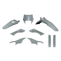 Kit de plástica RACETECH (6 pcs) - Gris