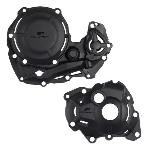 Protector tapa de embrague, encendido y bomba de agua POLISPORT Extreme - Negro