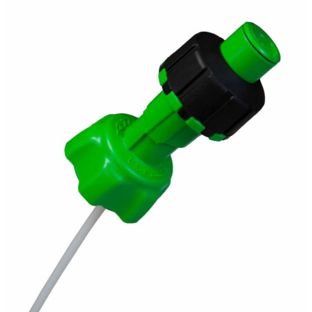 Kit de conversión de llenado rápido para garrafas de gasolina RACETECH - Verde