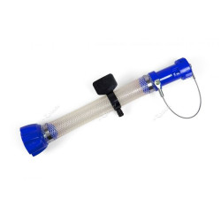 Kit completo de tubo de combustible para garrafa de gasolina RACETECH R15 - Azul