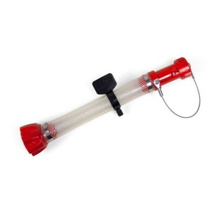 Kit completo de tubo de combustible para garrafa de gasolina RACETECH R15 - Rojo