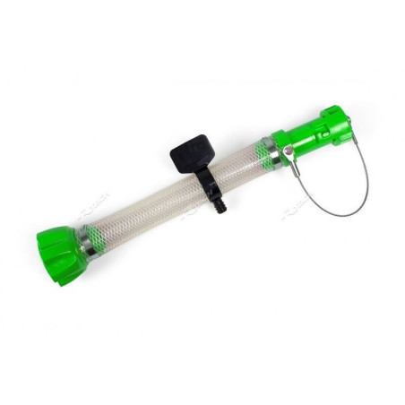 Kit completo de tubo de combustible para garrafa de gasolina RACETECH R15 - Verde