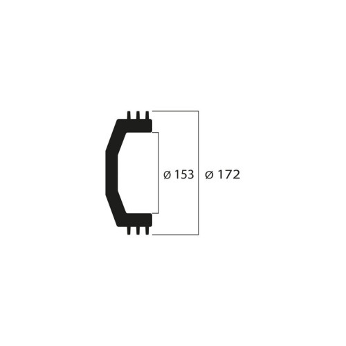 Campana de embrague MALOSSI Maxi Wing Ø153mm 1182gr