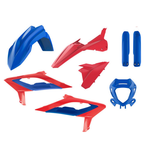 Kit de plástica POLISPORT - Azul / Rojo