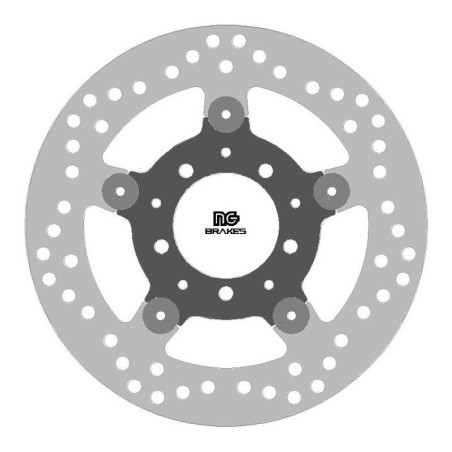 Disco de freno NG BRAKES redondo fijo - DIS2178G