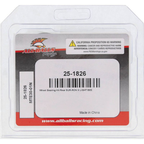Kit de rodamientos de rueda trasera ALL BALLS