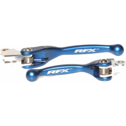Juego de manetas flexibles forjadas RFX Race Series - azul