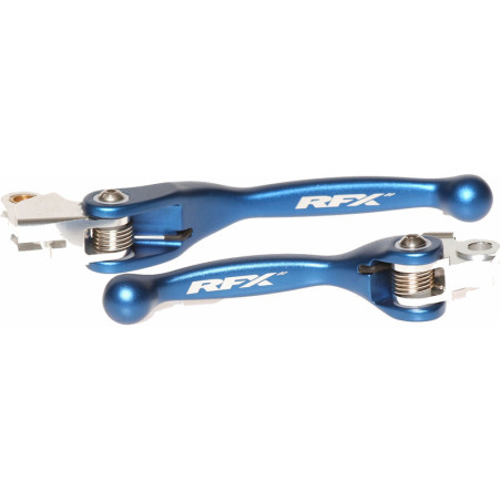 Juego de manetas flexibles forjadas RFX Race Series - azul