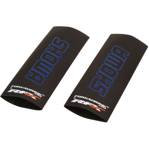 Protector de horquilla superior RFX Race Series Forkshrink con logo Showa - Azul