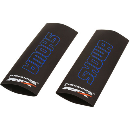 Protector de horquilla superior RFX Race Series Forkshrink con logo Showa - Azul