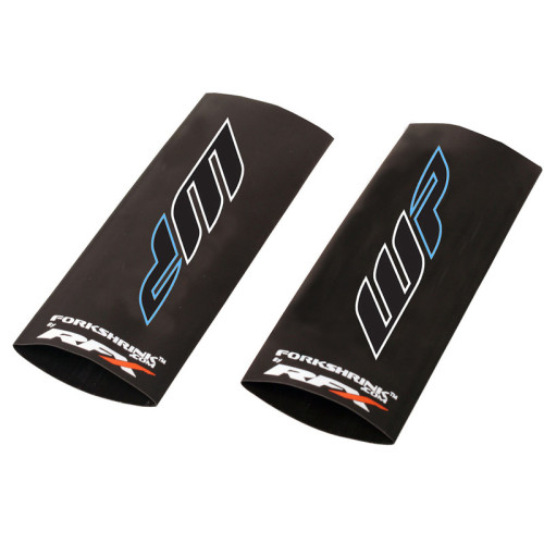 Protector de horquilla superior RFX Race Series Forkshrink con logo WP - Blanco / Azul