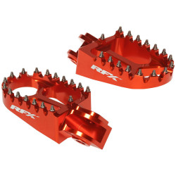 Estriberas RFX Pro Series aluminio CNC - naranja