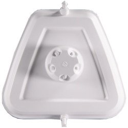Tapa caja filtro de aire RFX Race - bianco