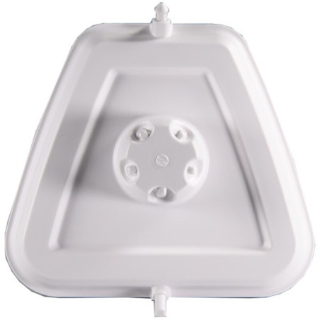 Tapa caja filtro de aire RFX Race - bianco