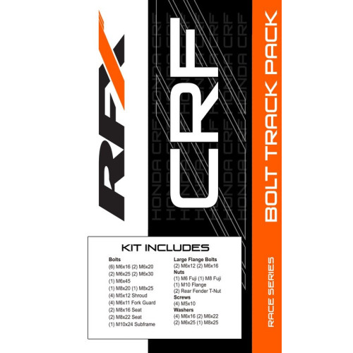 Kit de tornillería para plásticos RFX Race Series