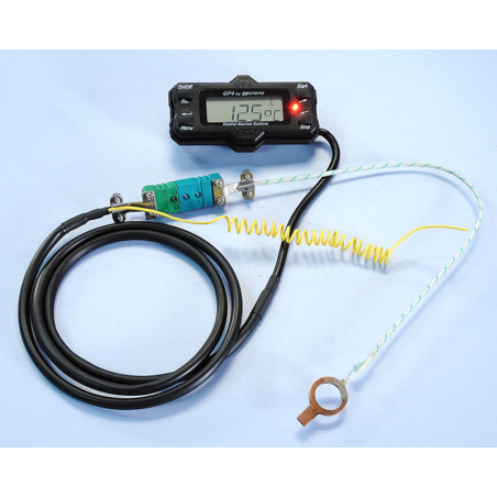 Tacómetro digital POLINI con contador horas y sensor termopar de bujía