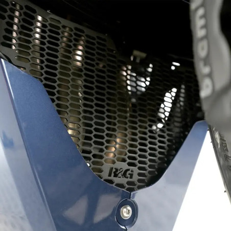 Rejilla para colector R&G RACING Pro aluminio - Negro