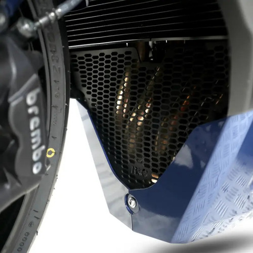 Rejilla para colector R&G RACING Pro aluminio - Negro