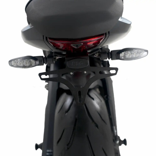 Portamatrículas R&G RACING Tail Tidy - Negro