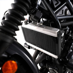 Protector de radiador R&G RACING Pro - negro 2