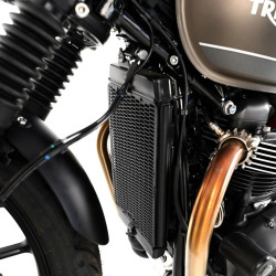 Protector de radiador R&G RACING Pro - negro 2