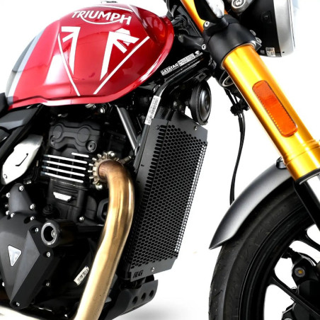 Protector de radiador R&G RACING Pro - negro