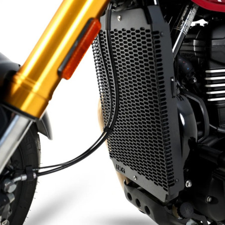 Protector de radiador R&G RACING Pro - negro