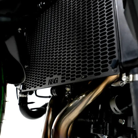 Protector de radiador R&G RACING Pro - negro