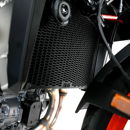 Protector de radiador R&G RACING Pro - negro