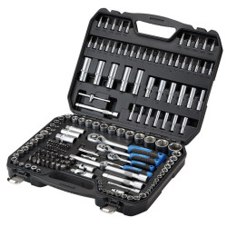 Juego de llaves de vaso y puntas métricas DRAPER HI-TORQ® 1/4« 3/8» y 1/2» (188 pcs)