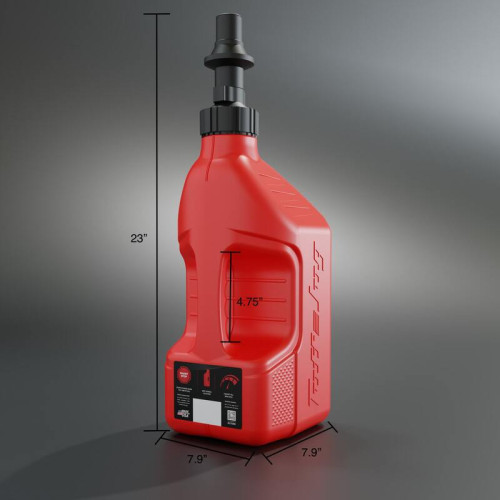 Garrafa de gasolina TUFF JUG verde con tapón Ripper G3 - 2,5G/10L