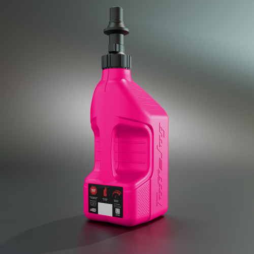 Garrafa de gasolina TUFF JUG rosa con tapón Ripper G3 - 2,5G/10L